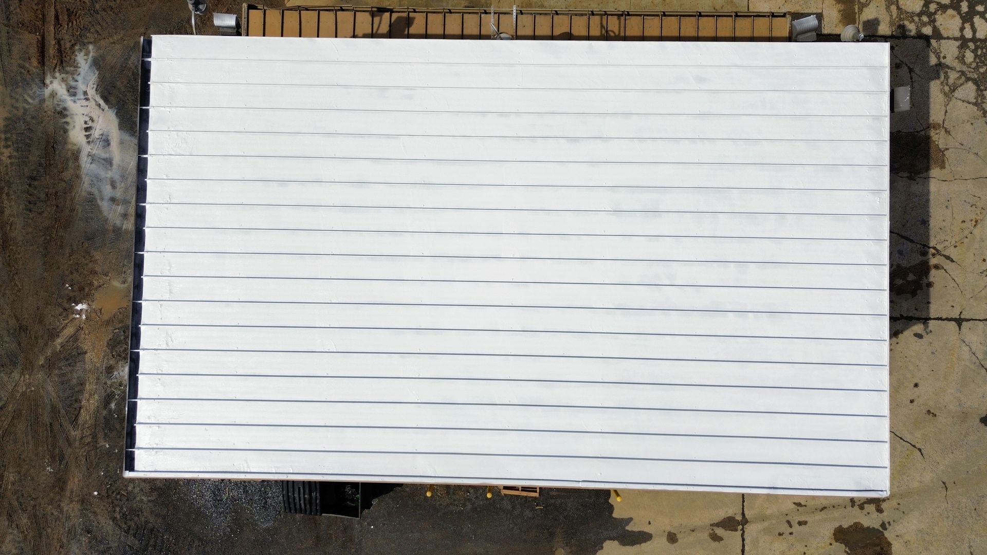 After Conklin Roof System Application