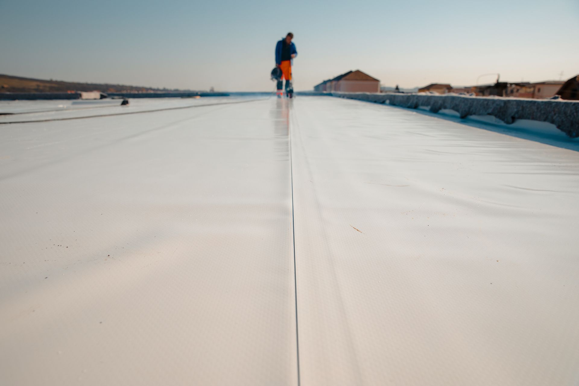 Roof Coating Process